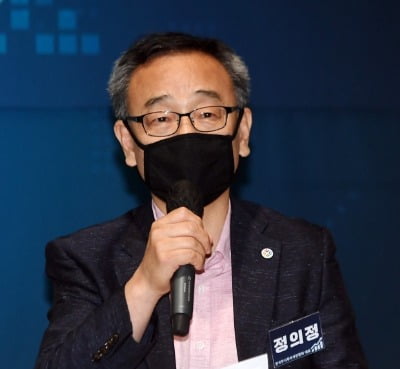 [포토] 정의정 대표, '한국 주식시장 법 개정 반드시 필요해'