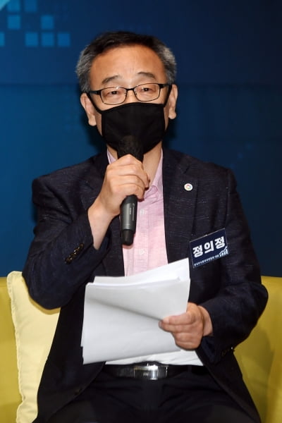 [포토] 정의정 대표, '한국 주식시장 법 개정 반드시 필요해'