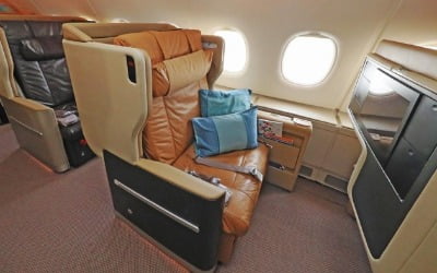 [JAPAN NOW] '소파 매물'로 나온 A380 에어버스 비즈니스 클래스 좌석