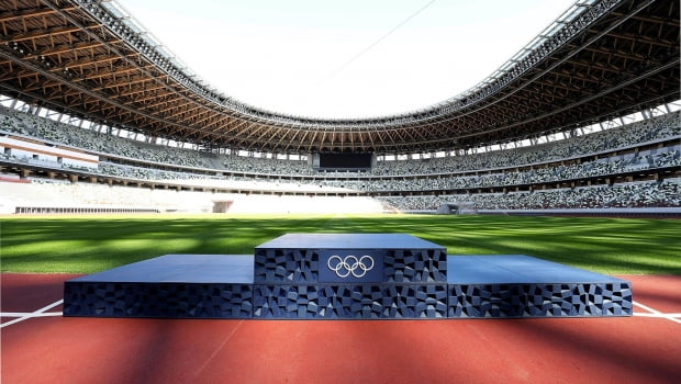 텅 빈 도쿄올림픽 경기장 모습 / 출처 국제 올림픽위원회 홈페이지