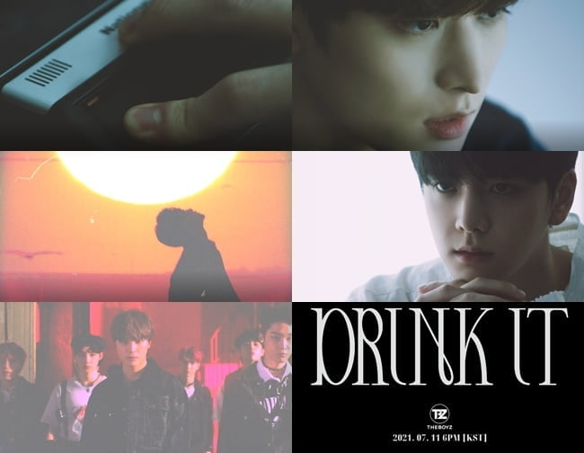 더보이즈, 유니버스 신곡 ‘Drink It’ 콘셉트 트레일러 공개…‘영화 같은 영상미+스토리’