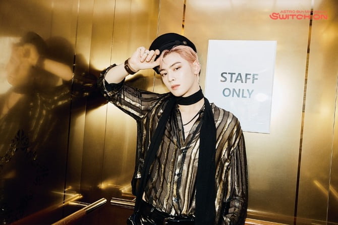아스트로 차은우, ‘SWITCH ON’ 콘셉트 포토 공개…‘독보적인 매력’