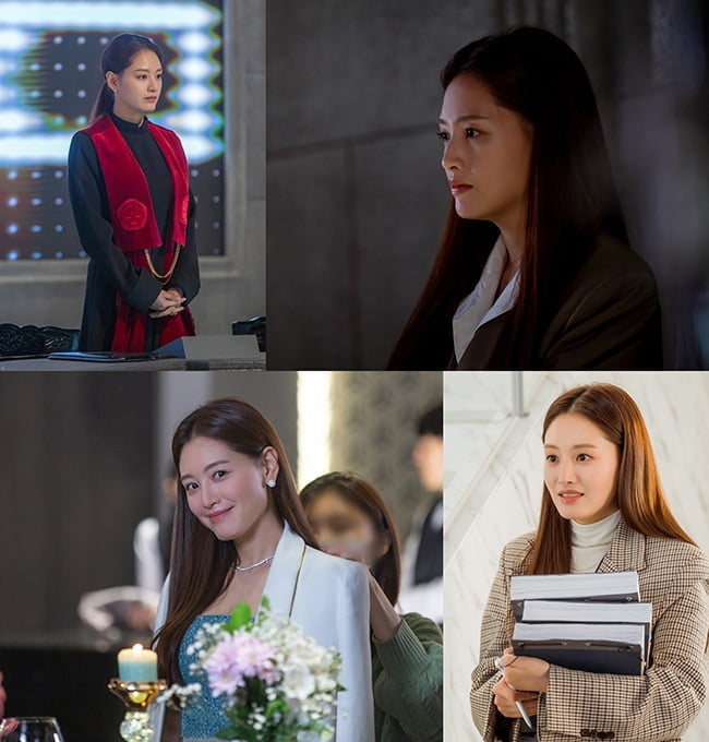 ‘악마판사’ 김재경, 판사 VS 스타 비하인드 스틸 공개