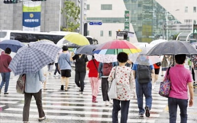 [포토] 장맛비 내리는 부산