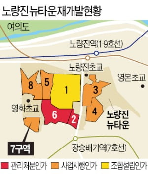 노량진 7구역, 4년 만에 사업계획 변경…576가구 재개발 속도