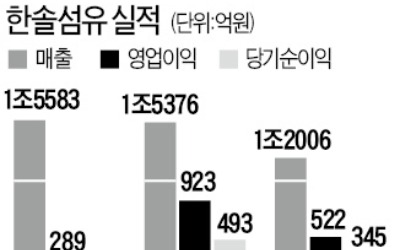 '의류 빅3' 한솔섬유 상장 추진