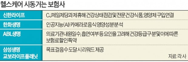 신한도 가세…보험사 헬스케어 경쟁 뜨겁다