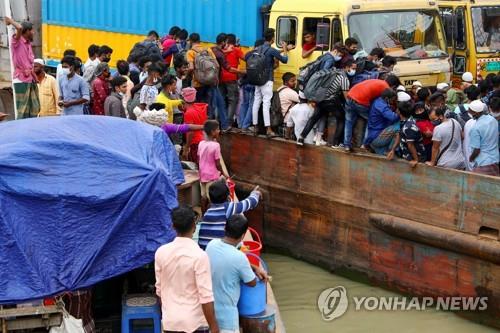 '델타 변이' 확산 방글라데시 전면 외출금지령…군대 동원