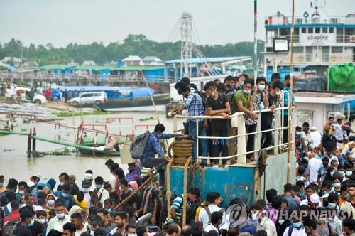 '델타 변이' 확산 방글라데시 전면 외출금지령…군대 동원