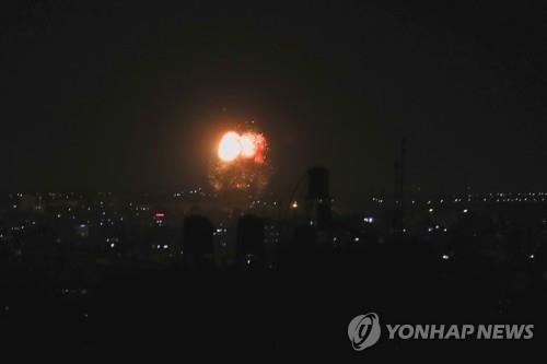 이스라엘군, 팔레스타인 가자지구 또 공습…"방화 풍선 대응"