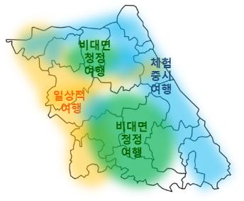 강원 중대형 숙박시설 지역별 편차…평창·동해안 집중