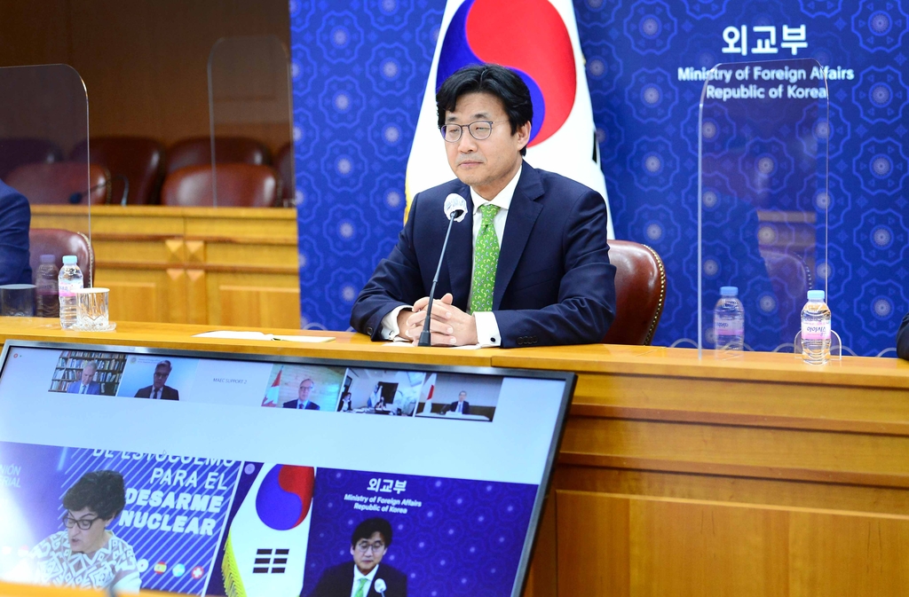 외교차관, 핵군축 다자회의서 '한반도 비핵화' 노력 지지 당부