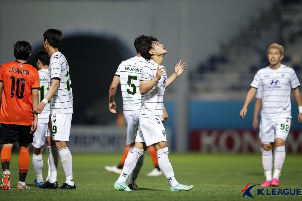 전북, 치앙라이 3-1 격파…H조 1위 확정 'ACL 16강 진출'