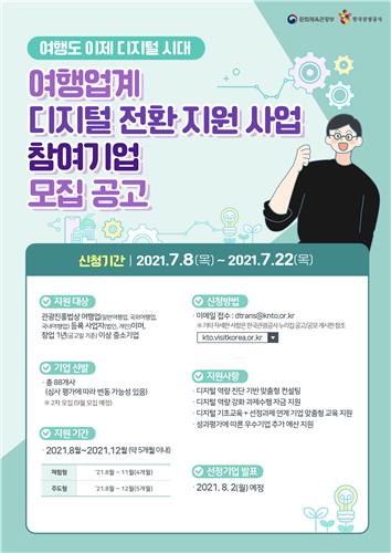 관광공사, '코로나 타격' 여행사 200곳 디지털 전환 지원