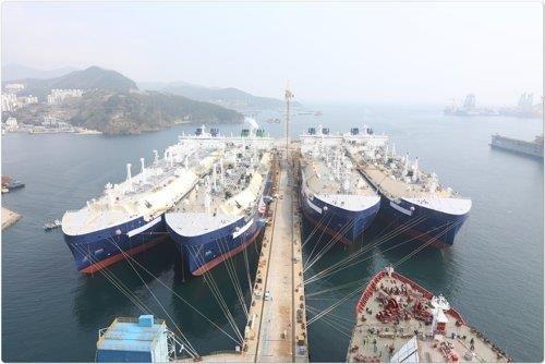 상반기에 발주 쏟아진 '값비싼' LNG선…한국이 94% 쓸어담았다