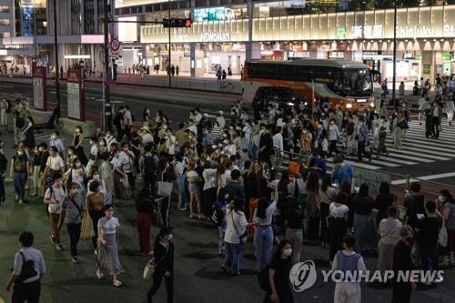 [올림픽] 도쿄 코로나 급증…확진자 일주일 전보다 45％↑