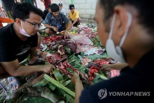 [사진 톡톡] 인도네시아 올해 '희생제'도 코로나로 축소