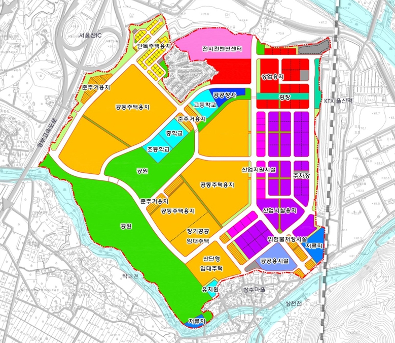 2025년까지 울산 KTX 역세권에 복합특화단지 조성