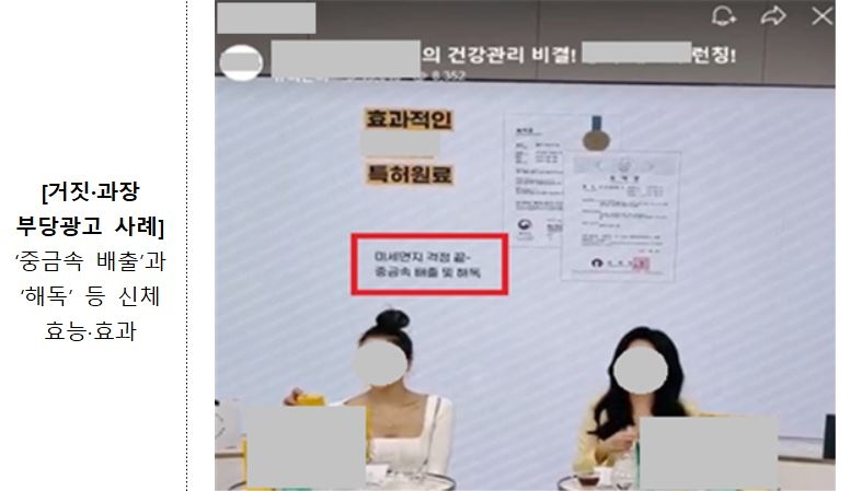 다이어트·면역력 도움?…실시간상거래 허위·과장광고 적발(종합)