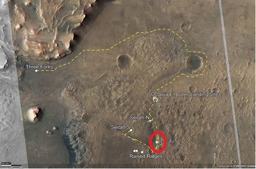 화성 로버, 고대 호수 바닥서 첫 암석시료 채취 준비