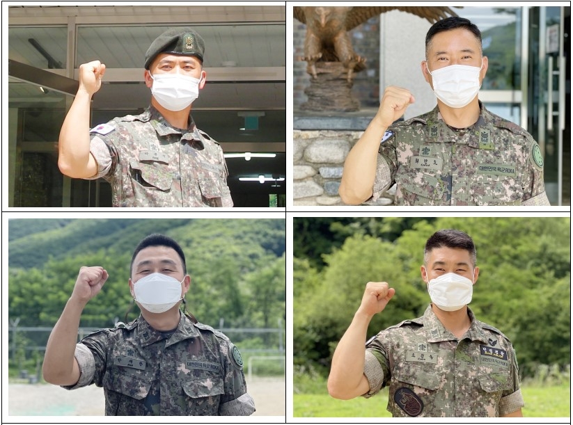 빗길 교통사고 현장서 시민 생명 구한 육군 부사관들