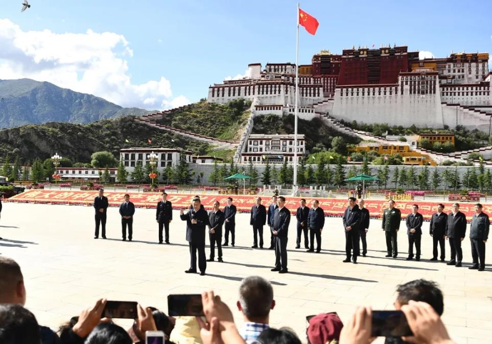 시진핑, '美 인권 압박' 속 집권 후 첫 티베트 공개 시찰(종합)