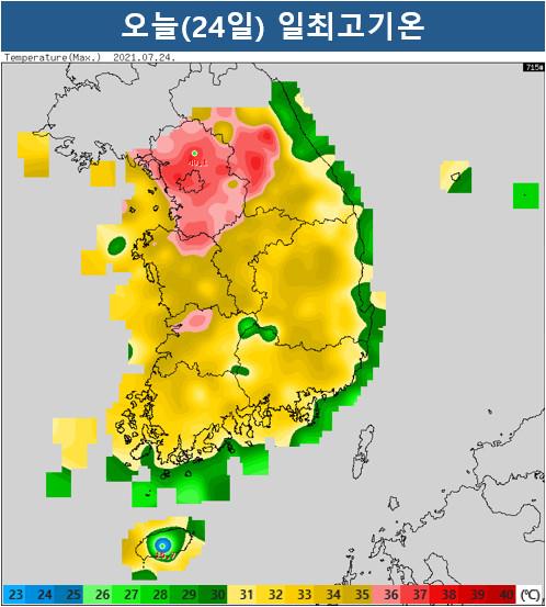 서울 오늘 낮 최고 36.5도…올해 들어 가장 더운 날