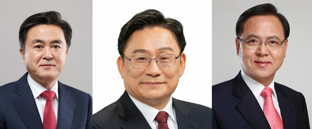 국민의힘 충남도당위원장 김태흠·박찬주·이명수 3파전