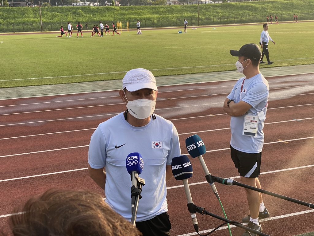 [올림픽] 한일전 피한 김학범 감독 "일본이든 멕시코든 상관없었다"