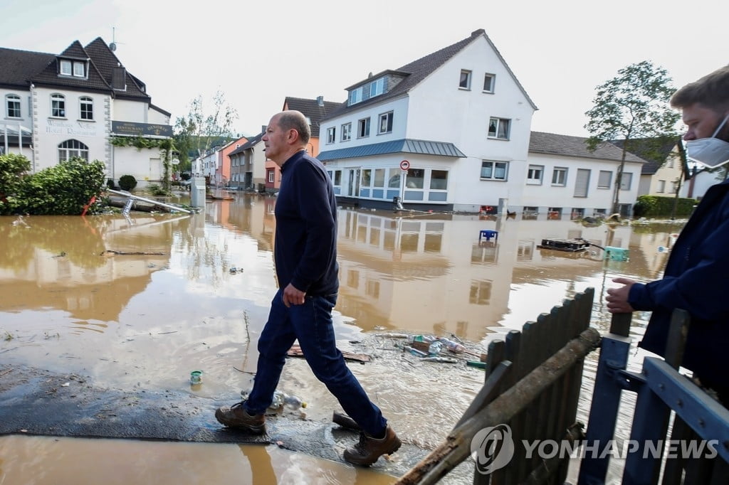 독일 홍수 사망자 81명…1천여명 연락두절·실종