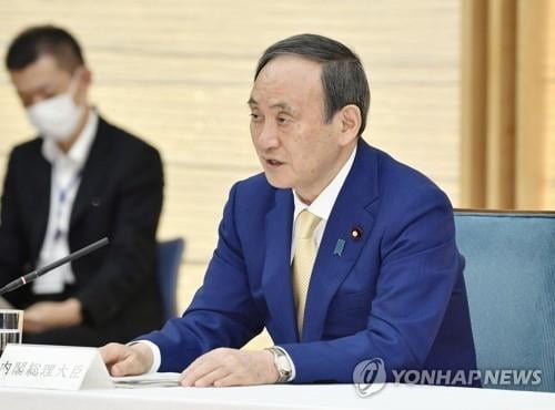 日 스가 "올림픽 경기 TV 보면 국민 생각 바뀔 것"