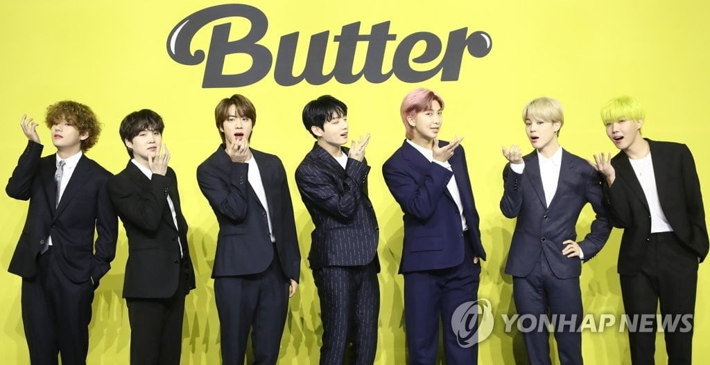 BTS `버터` 이중사용 논란…"저작권 문제 없어"