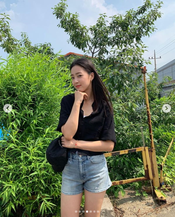 최예빈, 뒤돌아보면 예쁨 그 자체...하은별 물오른 미모[TEN★]