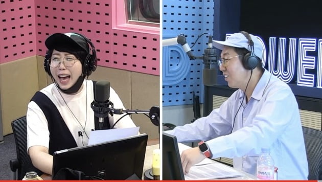 사진=SBS 파워FM '김영철의 파워FM’ 보이는 라디오 캡처