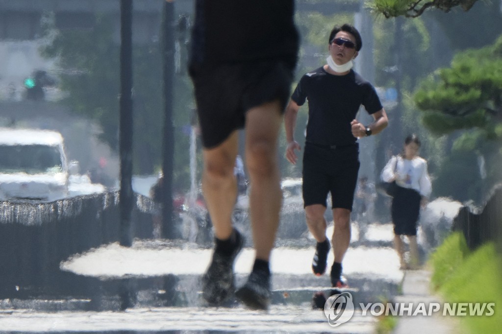 [올림픽] "도쿄 찜통더위 때 육상선수 체온 치명적 수위"