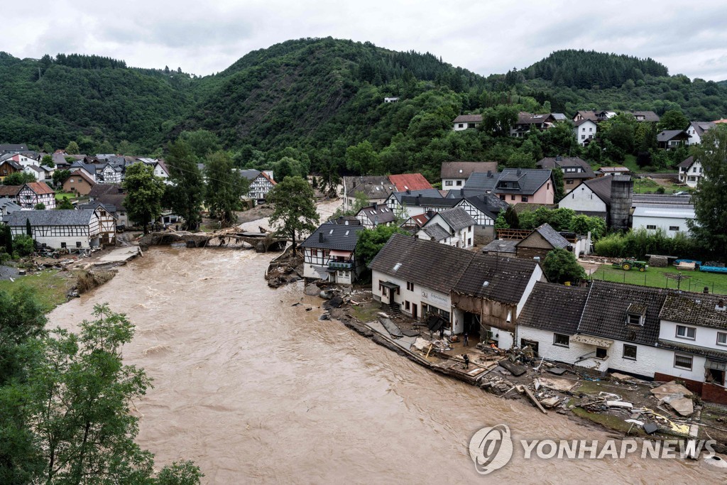 독일 홍수 사망자 58명으로 늘어…"연락두절 교민 안전 확인"