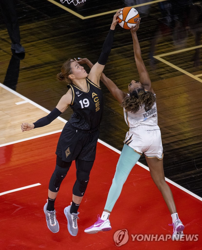 WNBA 라스베이거스, 피닉스에 패해 2위 추락…박지수는 결장