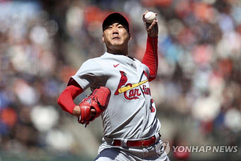 김광현, MLB 전체 승률 1위 샌프란시스코 상대로 7이닝 '인생투'