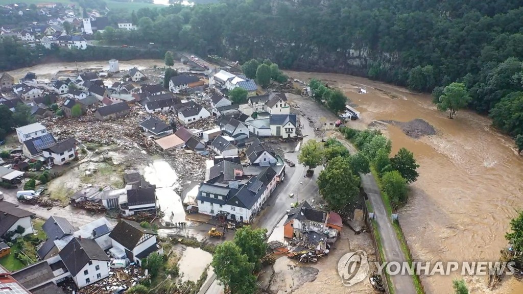 독일 서부 홍수로 42명 사망·70명 실종…일부 교민 연락두절