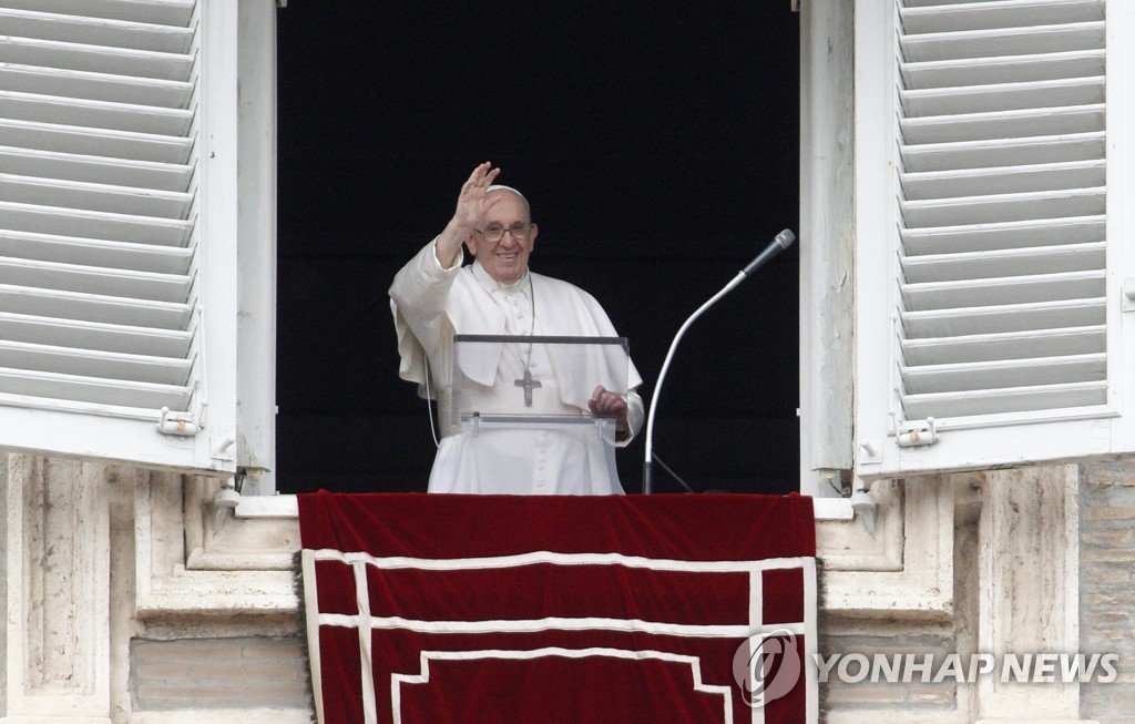 교황 "굶주림은 인권침해 범죄"…국제사회에 대책 촉구