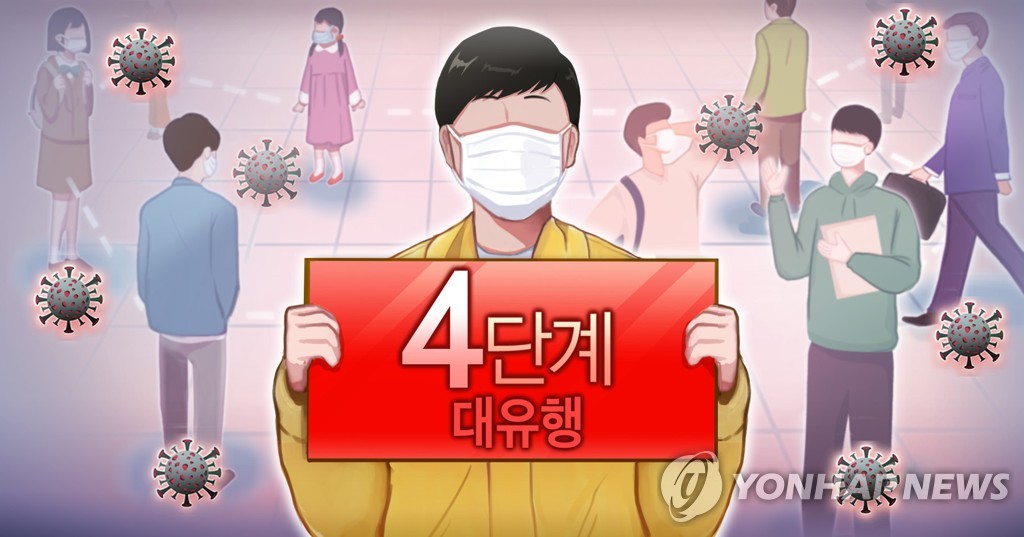 "방역 최대위기"…수도권 거리두기, 12일부터 2주간 4단계로(종합)