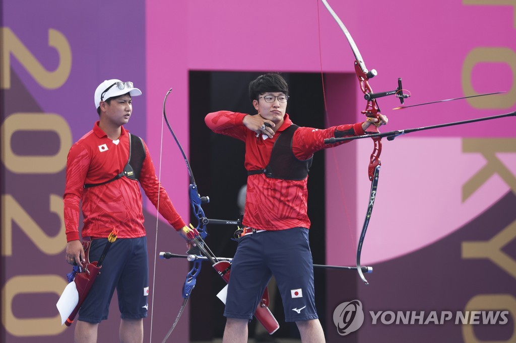 [올림픽] 태극 궁사 진땀 뺀 일본 대표팀 활, 한국인이 만들었다