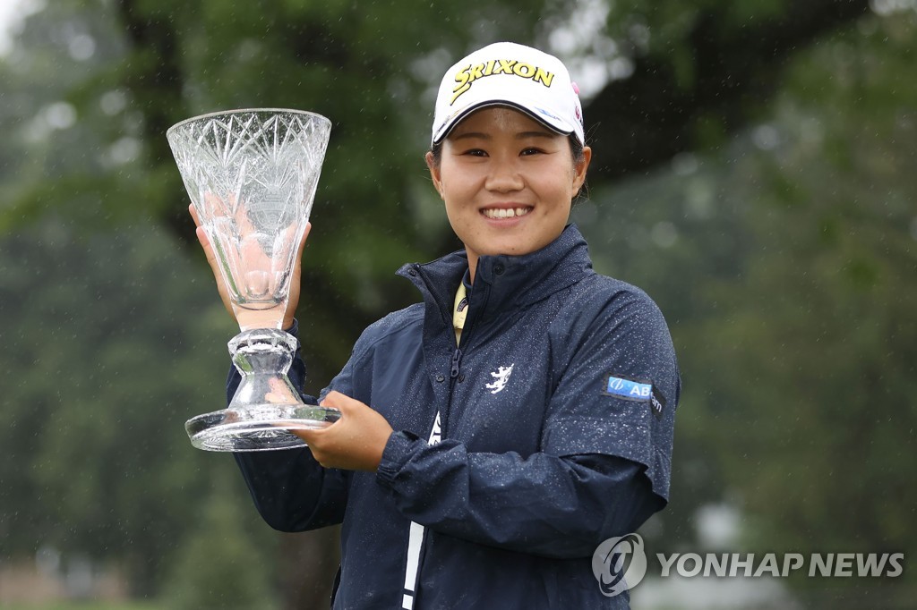 LPGA 마라톤클래식 비로 54홀로 축소…하타오카 우승