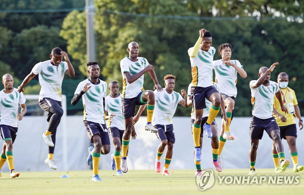 [올림픽] 코로나 직격탄에도 남아공-일본 남자축구 예정대로 개최될 듯