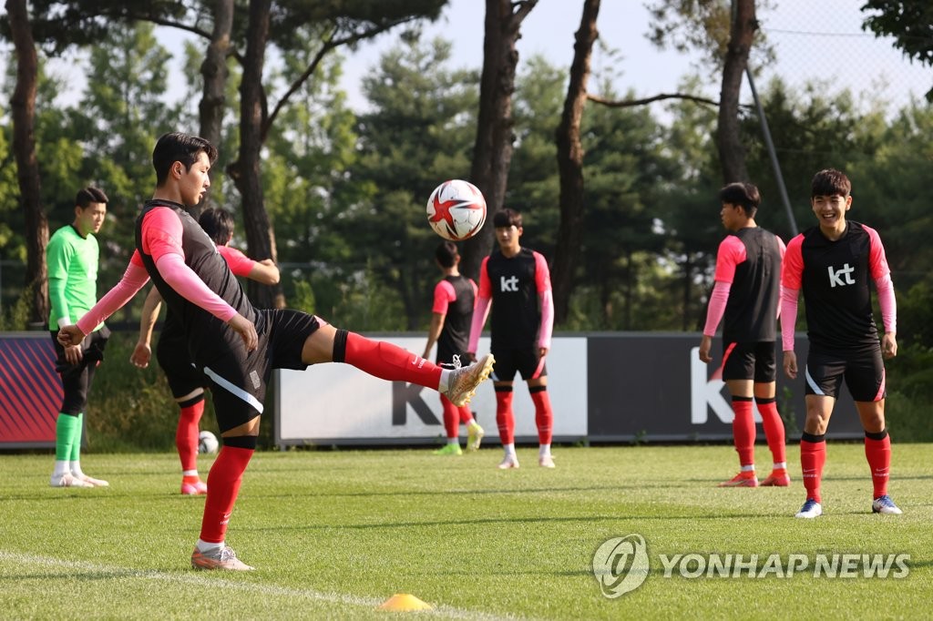 드디어 모인 '최정예' 김학범호…올림픽 '금빛 도전' 스타트