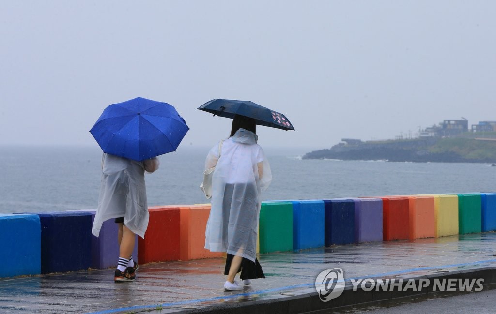 제주 육상 호우주의보 해제…산지는 호우경보로 격상