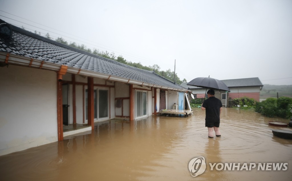 전남 장맛비 폭우 피해 눈덩이…농작물 침수 1만4천㏊