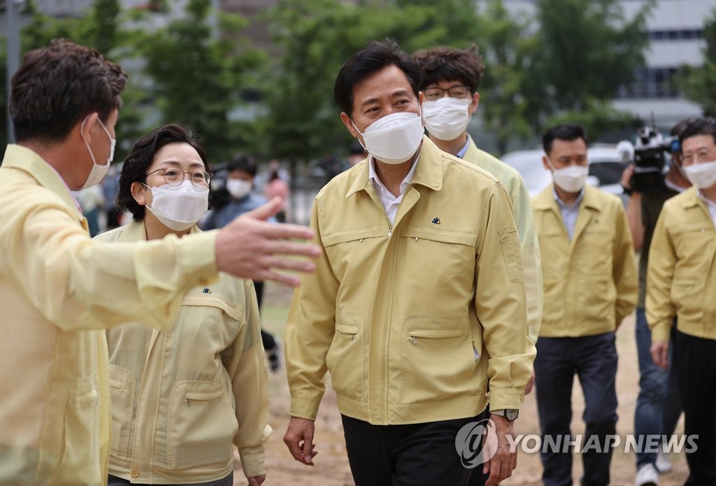 오세훈 "서울시 역학조사TF 존재한적 없어…가짜뉴스"