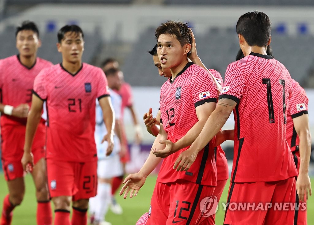 아르헨티나 상대로도 빛난 이동경의 왼발, 도쿄서도 '금빛 조준'(종합)