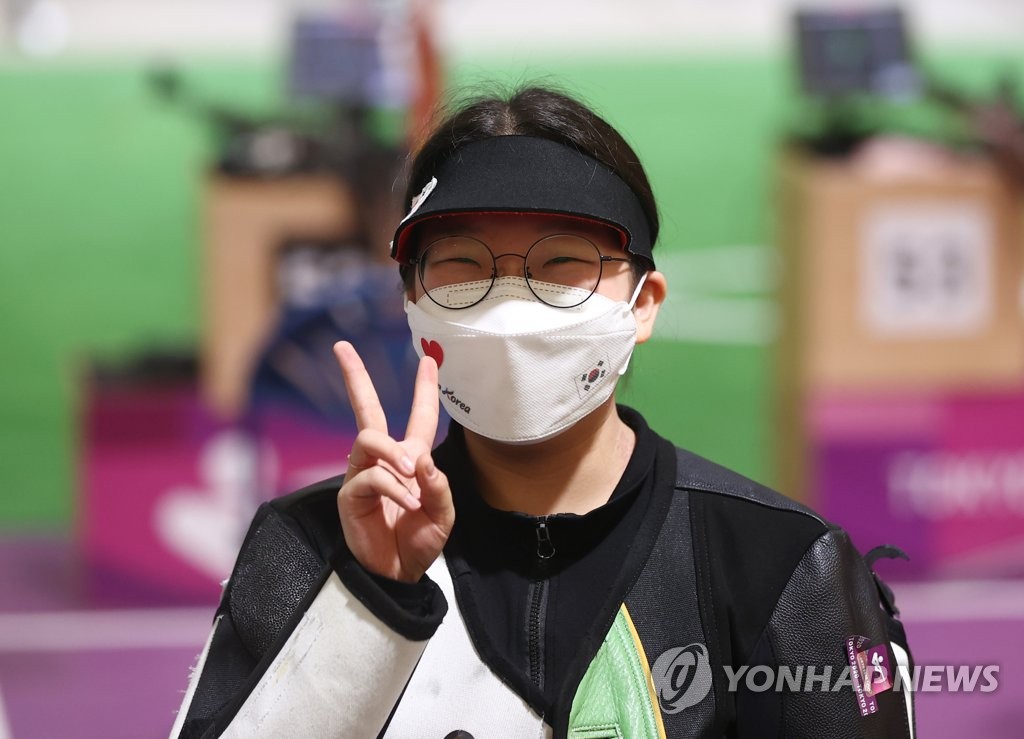 [올림픽] '19세 명사수' 권은지, 첫 올림픽서 메달 놓쳤지만 가능성 확인